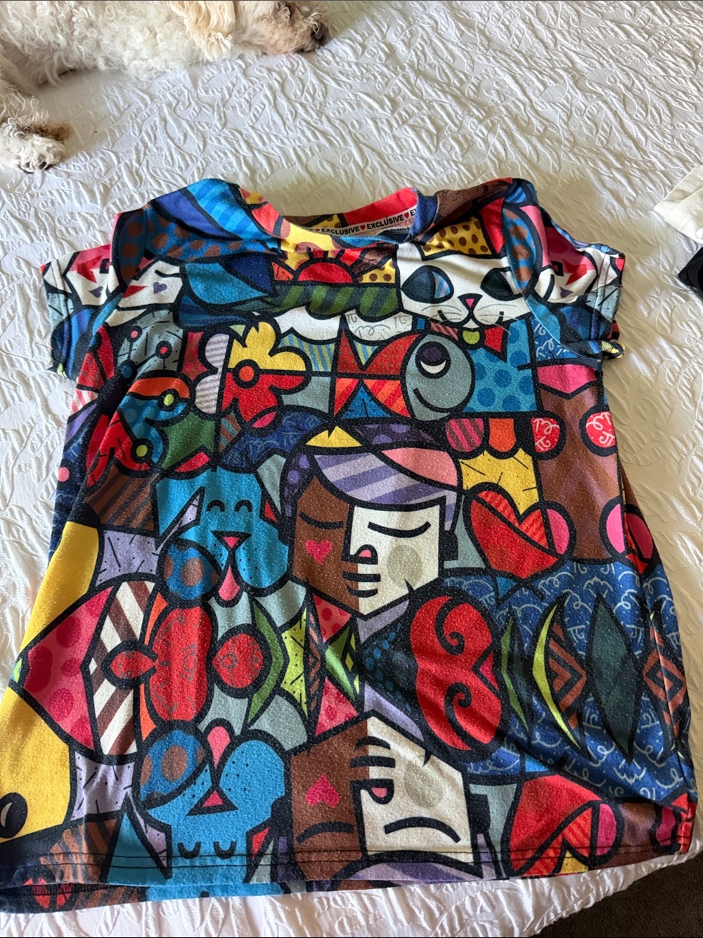 Colorful Pop Art Graphic Tee